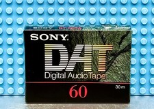 DAT SONY   60  DIGITAL AUDIO TAPE 1  SEALED 