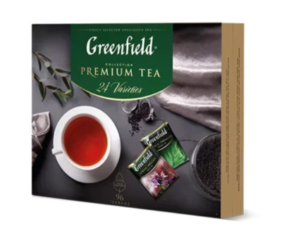 GREENFIELD PREMIUM COLLECTION 96btl  Geschenkidee  teebeutel teebox