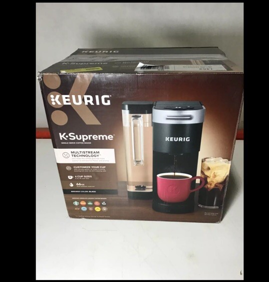 Keurig KSupreme Single Serve KCup Pod Coffee Maker (Black