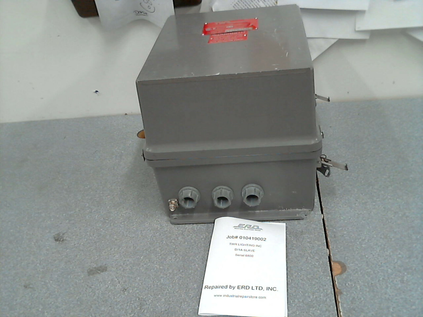 **REPAIR EVALUATION ONLY** TWR LIGHTING INC D/1A SLAVE (With 3Year