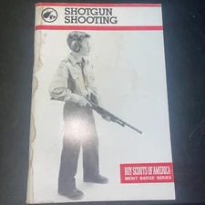 Boy Scouts of America BSA Merit Badge Series Shotgun Shooting 1989 GC