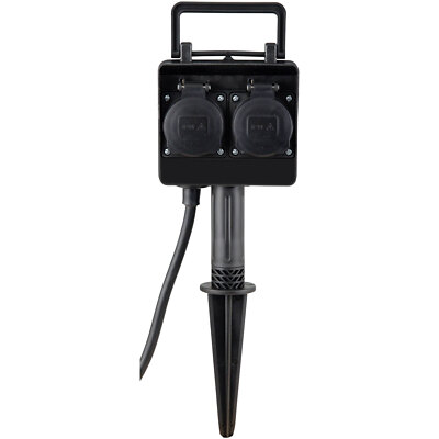 Heitronic 35468 Splitter Socket 4x Sockets 1 Piece Power Sharing Efficiency