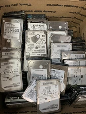 Lot Of 4 Random Hard Drives - 2.5 in (500 GB) *FOR PARTS* - READ DESCRIPTION