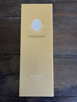 Louis Roederer Cristal 2008 Champagne Box