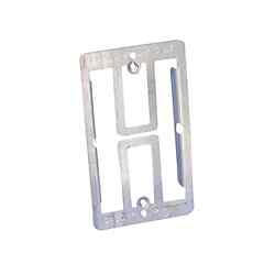 nVent CADDY MP1 Low Voltage Mounting Plate, 1-Gang, Pregalvanized Steel