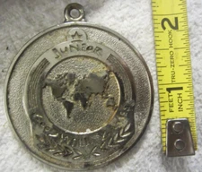 1 ad Junior Goodwill Games Medallion medal sectional track & field Snapple VTG