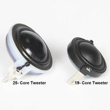 2pcs 31mm/39m 19/25-Core Silk Film Tweeter 20W Treble Speaker Audio Loudspeaker