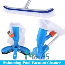 Swimming Pool Suction Vacuum Head Cleaner Cleaning Kit Floor Brush Accessory Kit