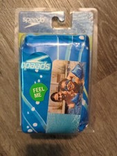 Speedo Boys' Fabric Armband Swim Floaties- Blue Jelly Fish OSFM Ages 2-12