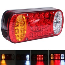 1224v Led Truck Trailer Tail Light Rear Stop Brake Light Lamp Indicator Caravan