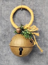 Christmas Door Knob Hanging Jingle Bells Decoration Star  Keyhole ASH-08