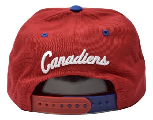 Montreal Canadiens Habs Zephyr Z11 The Original Snapback Cap NHL Hockey Hat - Picture 4 of 6