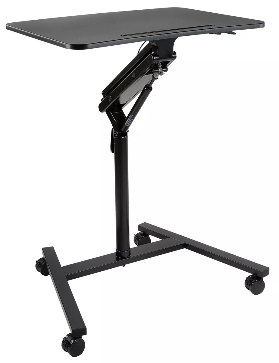 Rolling standing laptop desk outlet