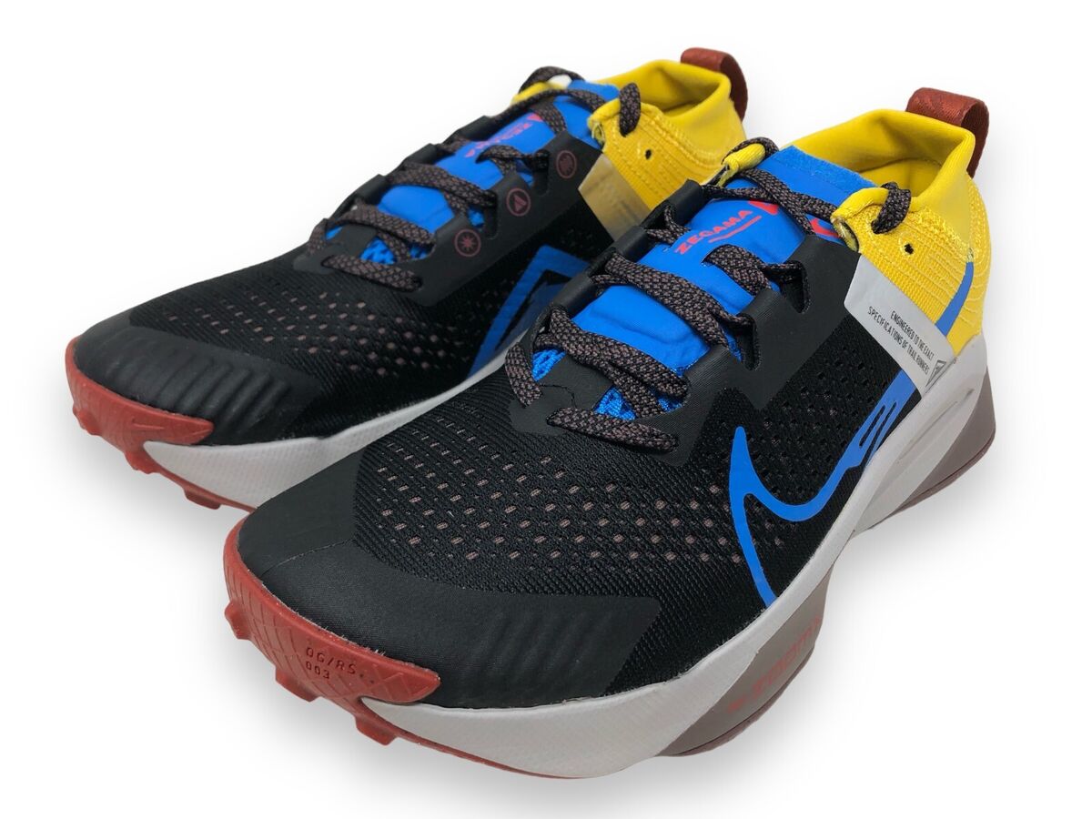Womens Nike ZoomX Zegma Trail Running Shoe Black/Photo Blue Womens Nike ZoomX Zegma Trail Running Shoe Black/Photo Blue