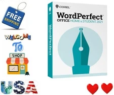 🧡 WordPerfect Office 2021 (Windows) – Word/Excel/PPT Alternative + Fonts