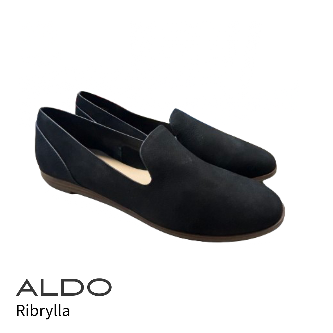 Aldo Sleek Black Leather Slip-Ons Ferro Aldo Denzel Men main image 3