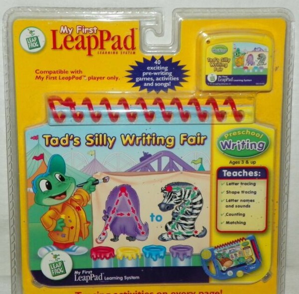 LeapFrog My First LeapPad Educational Book Tads Silly Writing Fair for ...