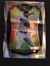 2021 Panini Select Premier Level -Framber Valdez - Houston Astros  #114 - Prizm