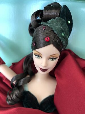 Limited Edition Flowers In Fashion Collection The ROSE Barbie Doll