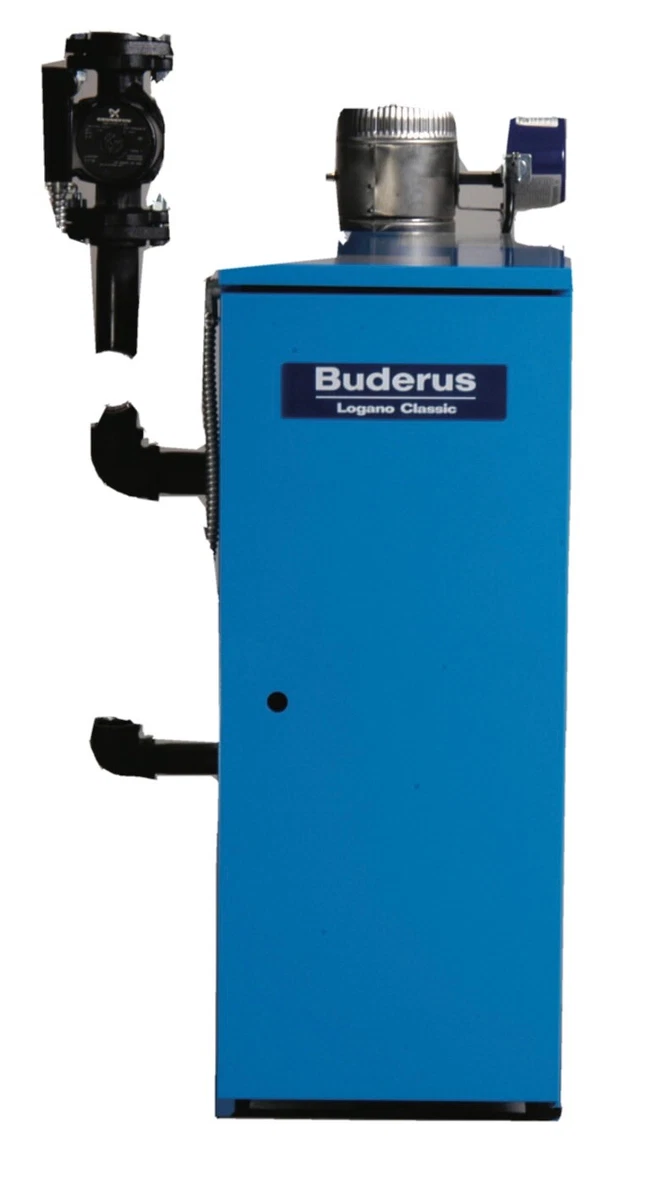 Buderus 87K BTU 85.0% AFUE Hot Water Gas Boiler Chimney Vent GC144/4 | eBay