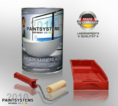 Badewannenlack 2K  RAL  2 in 1 Grund + Decklack 1,1 kg