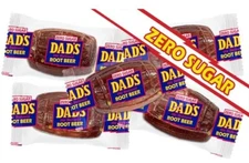 Dad's  Root Beer Barrels Hard Candy, Individually Wrapped in Resealabl