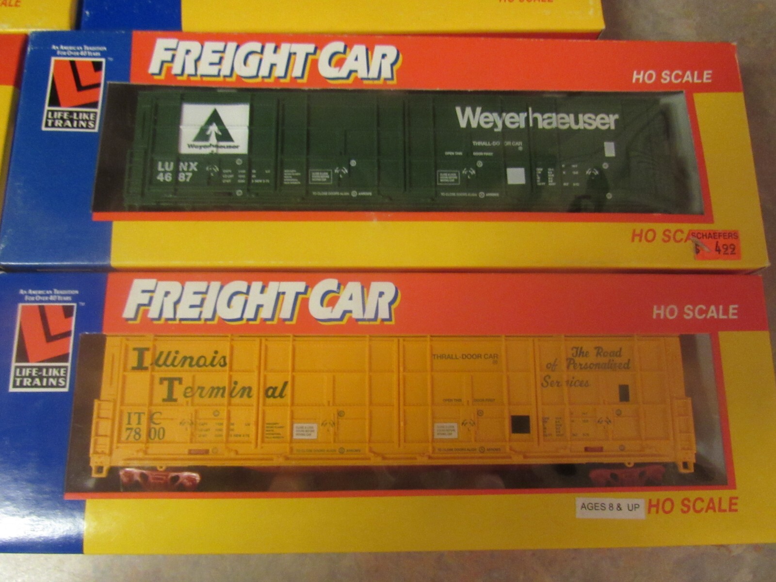 LIFE LIKE TRAINS HO SCALE FREIGHT CAR LOT OF 7 DIFFERENT eBay