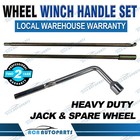 NEW JACK & SPARE WHEEL WINCH HANDLE SET FOR HOLDEN RA RODEO 2003-2008