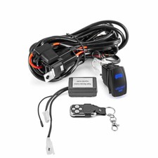 Wireless Remote Control Switch Strobe 10ft Wiring Harness Kit Led Light Bar