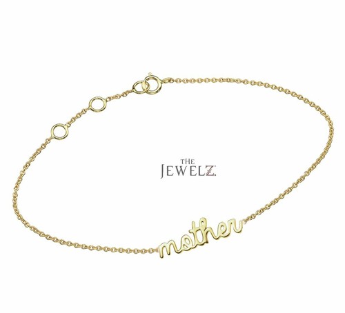 14k Solid Gold Mother Daughter 