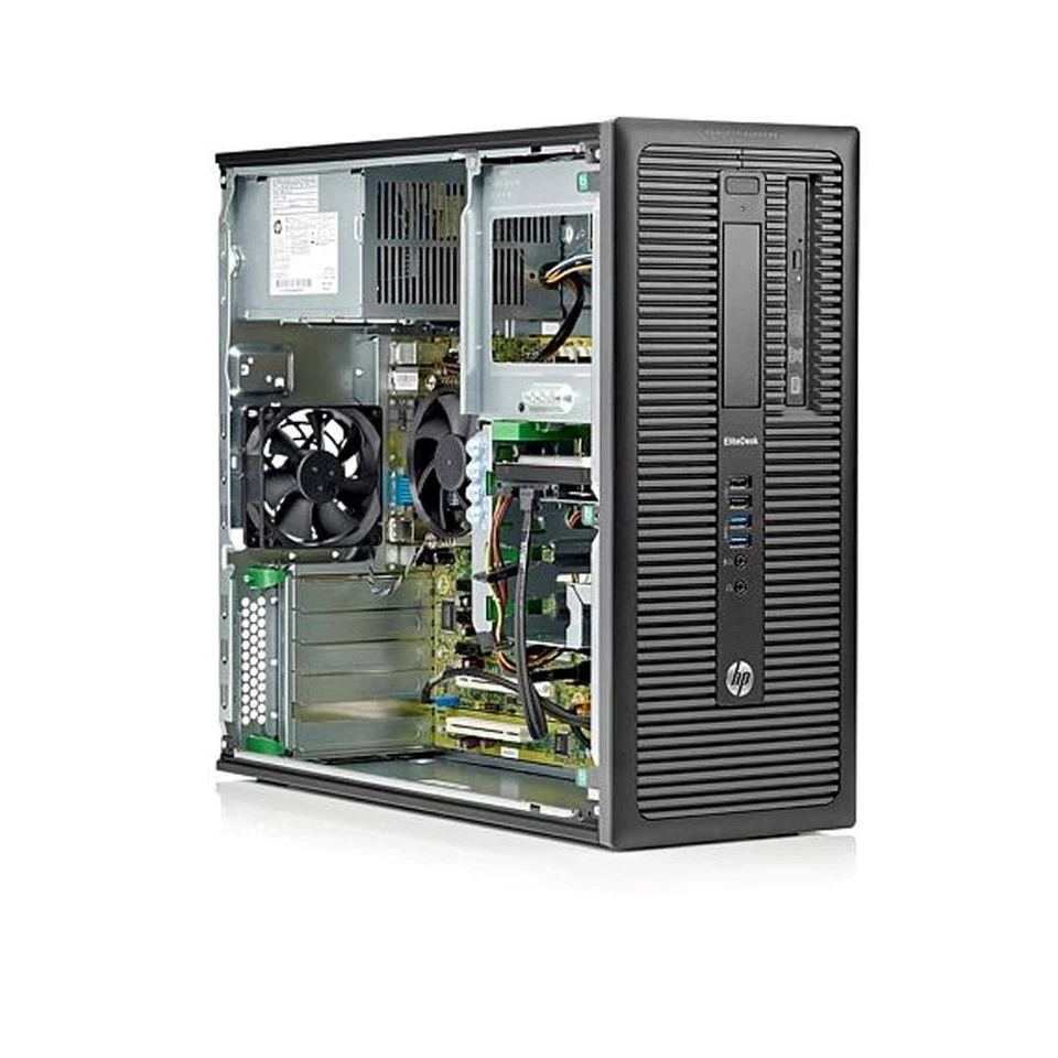 HP EliteDesk 800 G1 Tower i5-4590 3.3 GHz 4GB 500GB HDD Windows 7 K3N07AW#ABU - Image 4 of 4