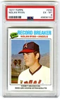 NOLAN RYAN~1977 TOPPS 300 STRIKEOUTS RECORD BREAKER PSA-6 EX-MT CARD#234~NW CASE