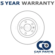 1x Brake Disc Front CPO Fits VW Passat 1996-2005 Audi A4 2000-2009 A6 1997-2005