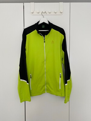 Odlo Fleecejacke Allain Grün/Schwarz XXL