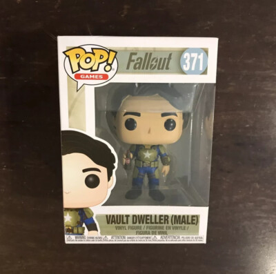 Funko POP! Fallout Vault Dweller Male 371 w/ Nuka Cola Bottle NEW