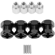 4Pcs RC Wheel Spacers 12Mm Wheel Hex Hub 15Mm Extension Adapter for 1/10 RC Craw