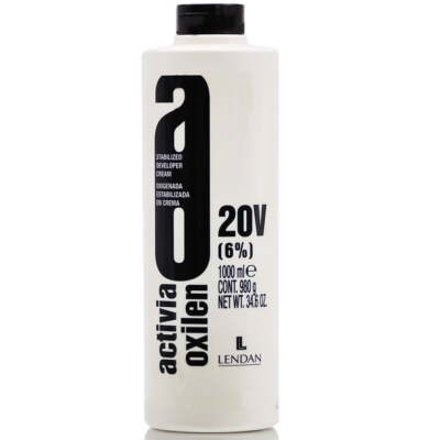 Lendan Activia Oxilen Stabilized Developer Cream 20V (6%) 34.6 OZ -  Oxigenada