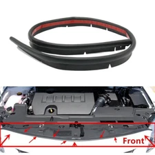 Car Front Bonnet Rubber Seal Strip Hood To Cowl Top For Toyota Corolla 2007-2013