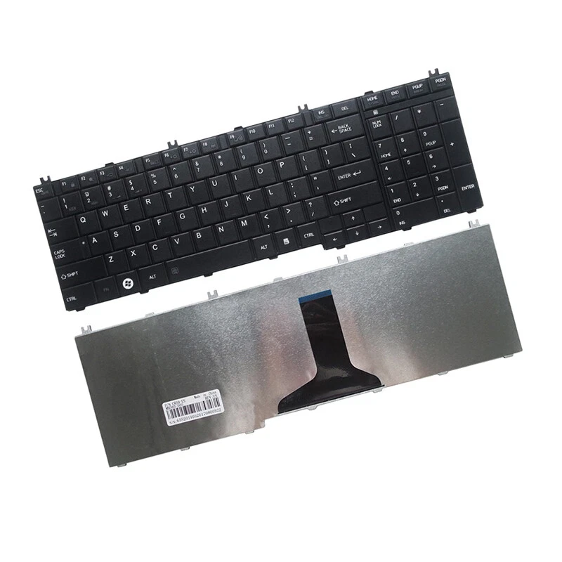 Novo Teclado Preto para Notebook Toshiba Satellite L775 L775D L750 L755 - Imagem 3 de 4