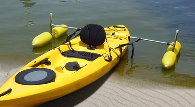 2 Pack Float Pack Deep Water Trap Kayak Buoy Boat Stabilizers 5x11 Inch