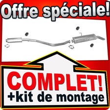 Pot d'échappement Peugeot 306