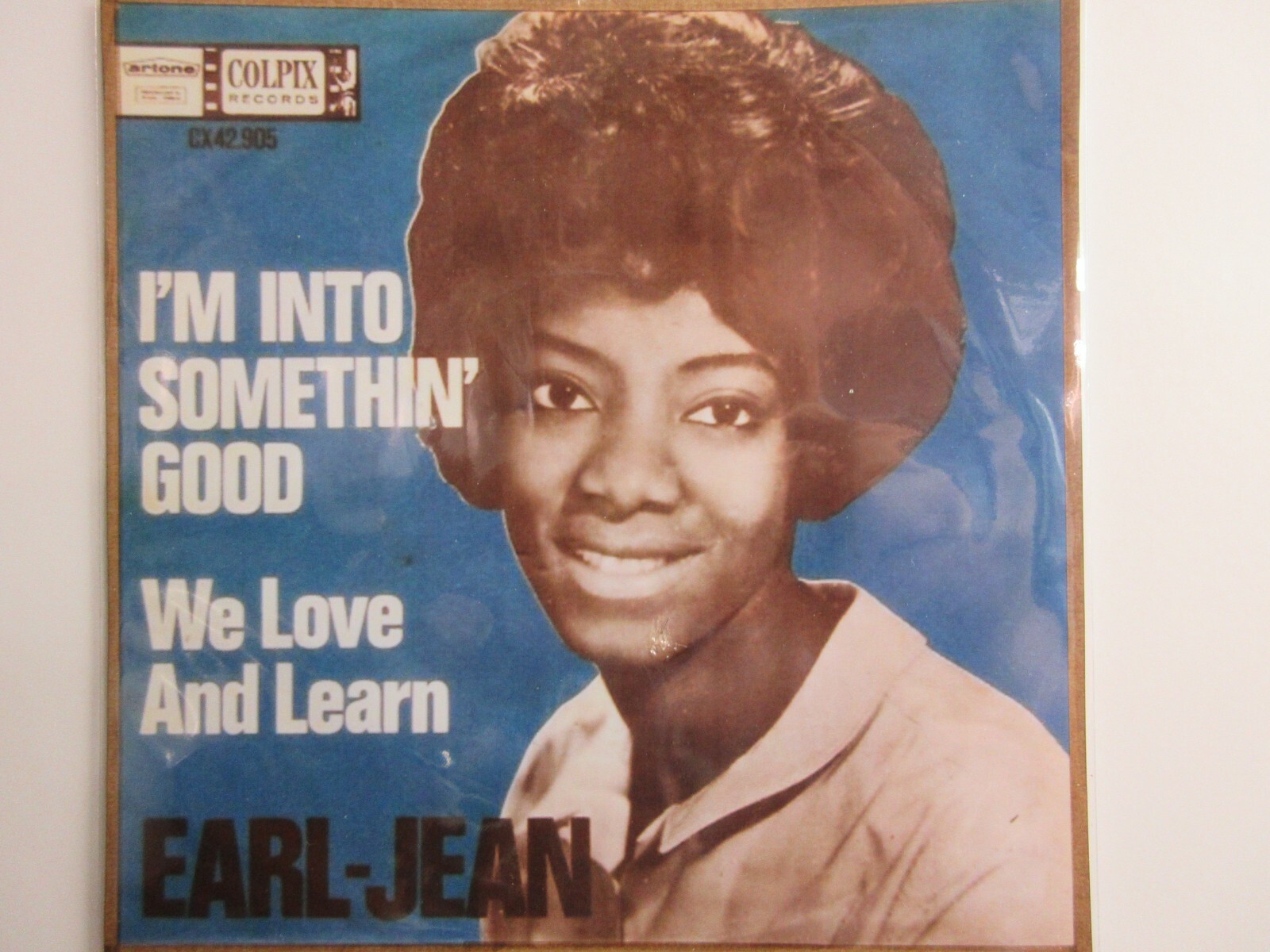 💥' EARLJEAN ' HIT 45 + Picture [I'm Into Something Good] 1964 !💥 eBay
