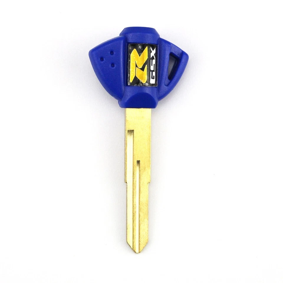 3 PCS Motorcycle Blank Uncut Key Blade For Suzuki GSXR600 GSXR750 GSXR1000 - Image 3 of 4