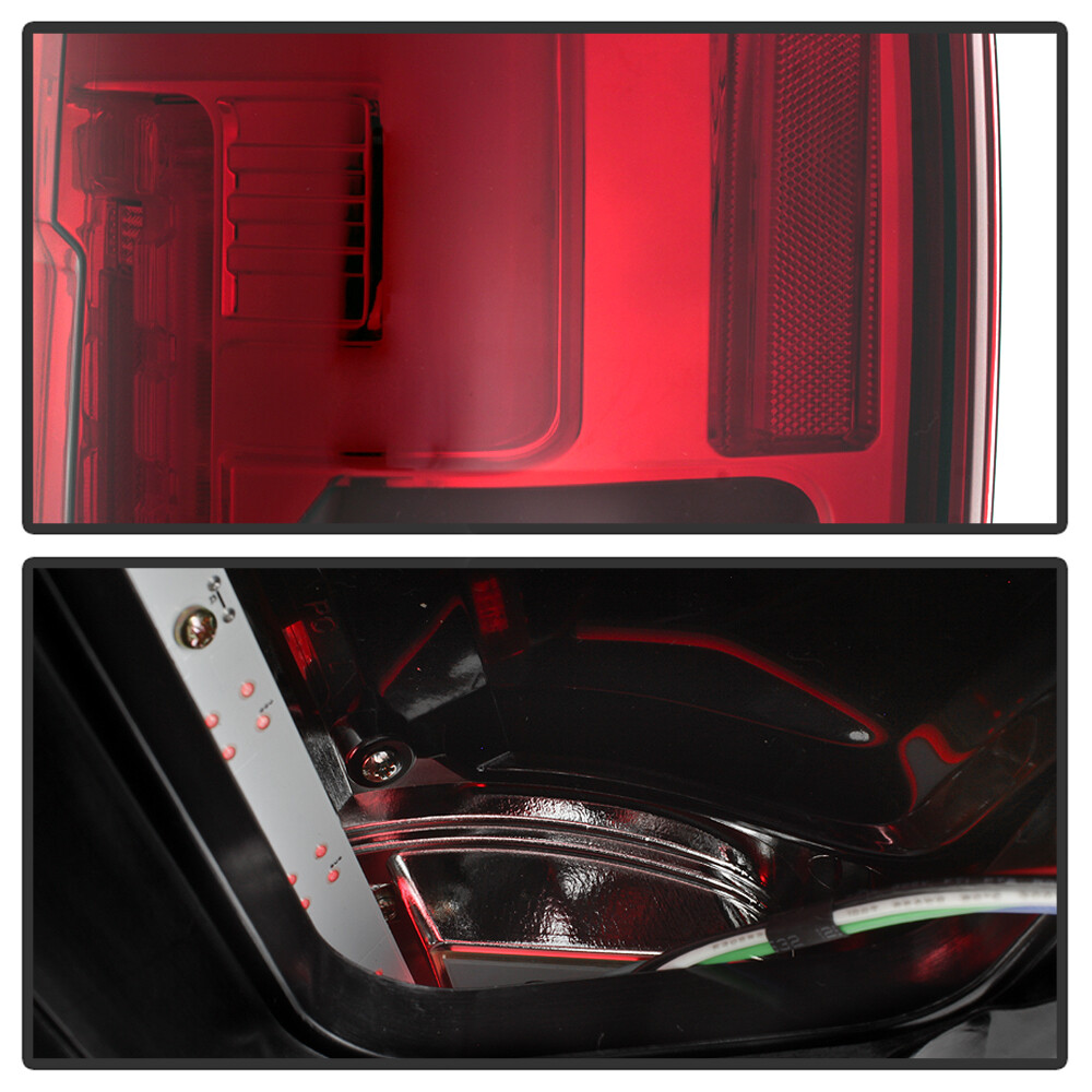 Red LED Tail Lights Brake Lamps For 2017-2019 Ford F250 F350 w/LED ...