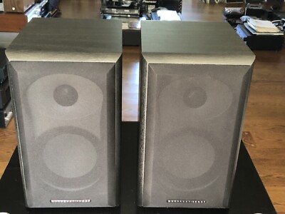 Audiophile Mordaunt-Short MS902 Consecutive # Stereo Book Shelf