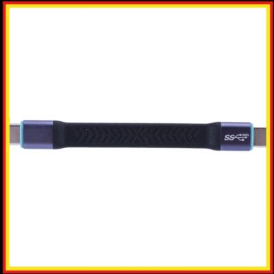 USB 3.2 Data Cable 20V 5A USB Type C To Type-C Cable 8K 60Hz for SSD Power Bank
