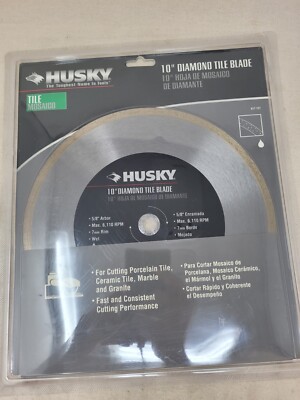 10'' diamond tile Saw blade husky tile mosaico 617 121