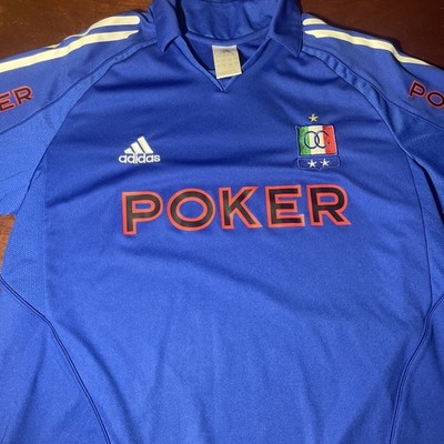 Rare Vintage FSS ONCE CALDAS  COPA Libertadores 2005  poker   Jersey Men s Large