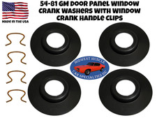 Gm Door Panel Washers Interior Window Vent Crank Handle With Clips Buick 4pc Ra