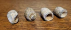 Confederate & Union Civil War Lead Bullets ~ Dug 4 Different Shells